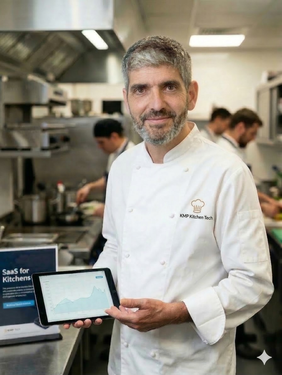 Rafa García del Valle, chef e fundador do Kitchen Manager Pro